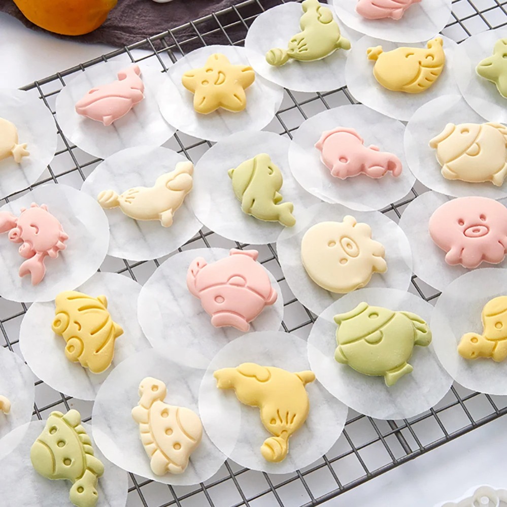 海洋動物クッキーカッター漫画ケーキビスケット型クッキースタン - Kitchen Baking Supplies のレビューと価格