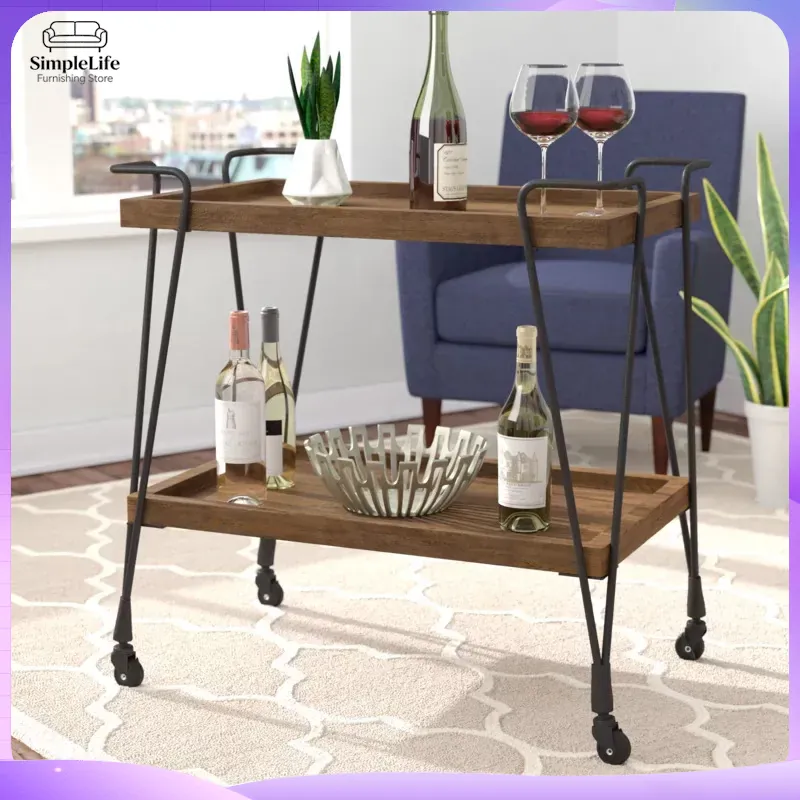 キッチンカート、ホイール付きローリングカート、調理、ベーキン - Kitchen Baking Trolley のレビューと価格