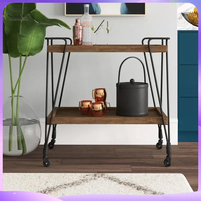 キッチンカート、ホイール付きローリングカート、調理、ベーキン - Kitchen Baking Trolley のレビューと価格