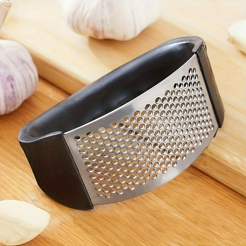 1 ステンレス鋼ガーリックプレス手動野菜カッターフルーツマッ - Kitchen Job のレビューと価格